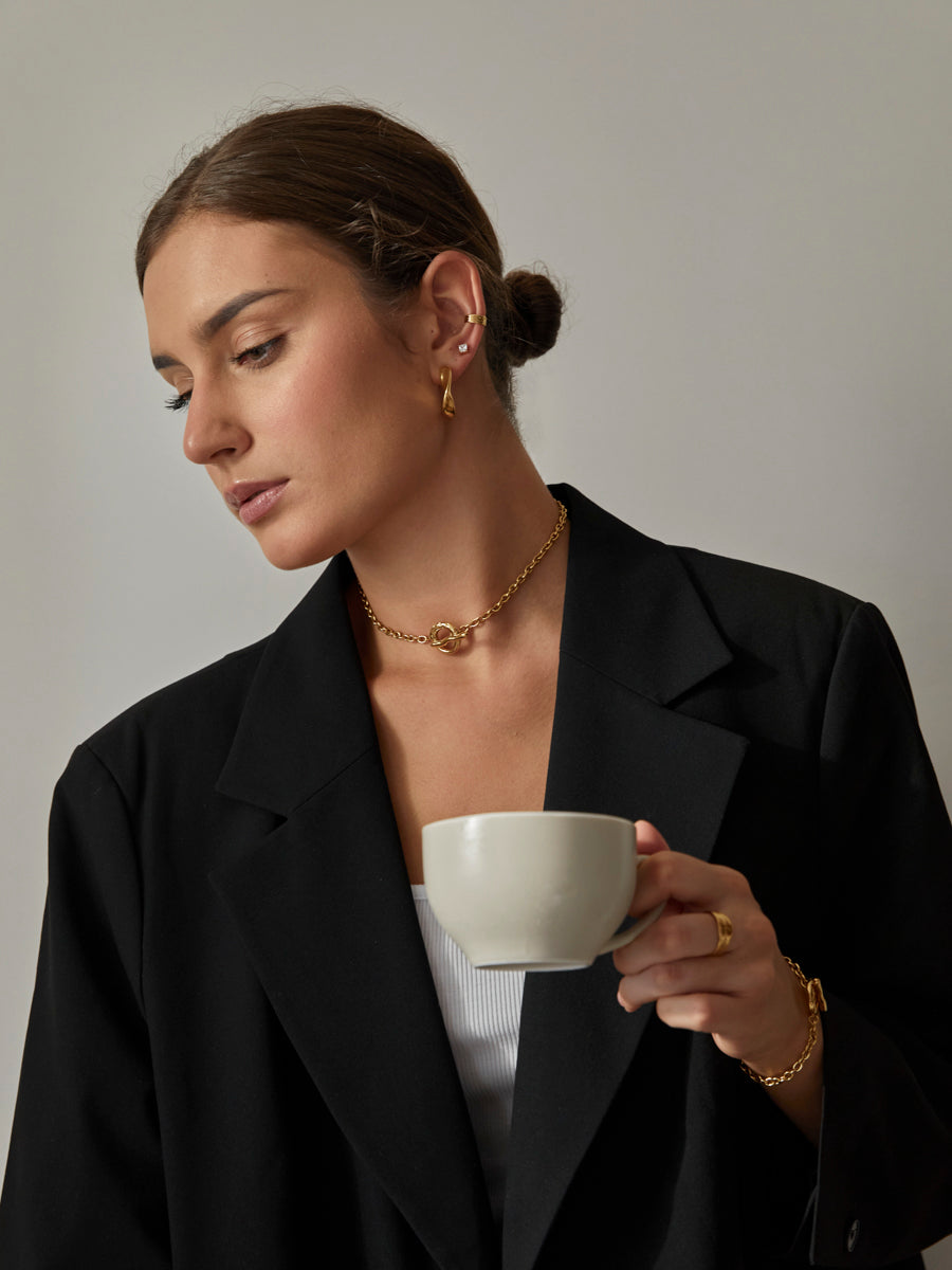 Graceful Ribbon Ohrringe