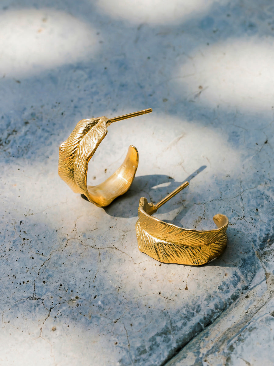Infinity Wave Earrings