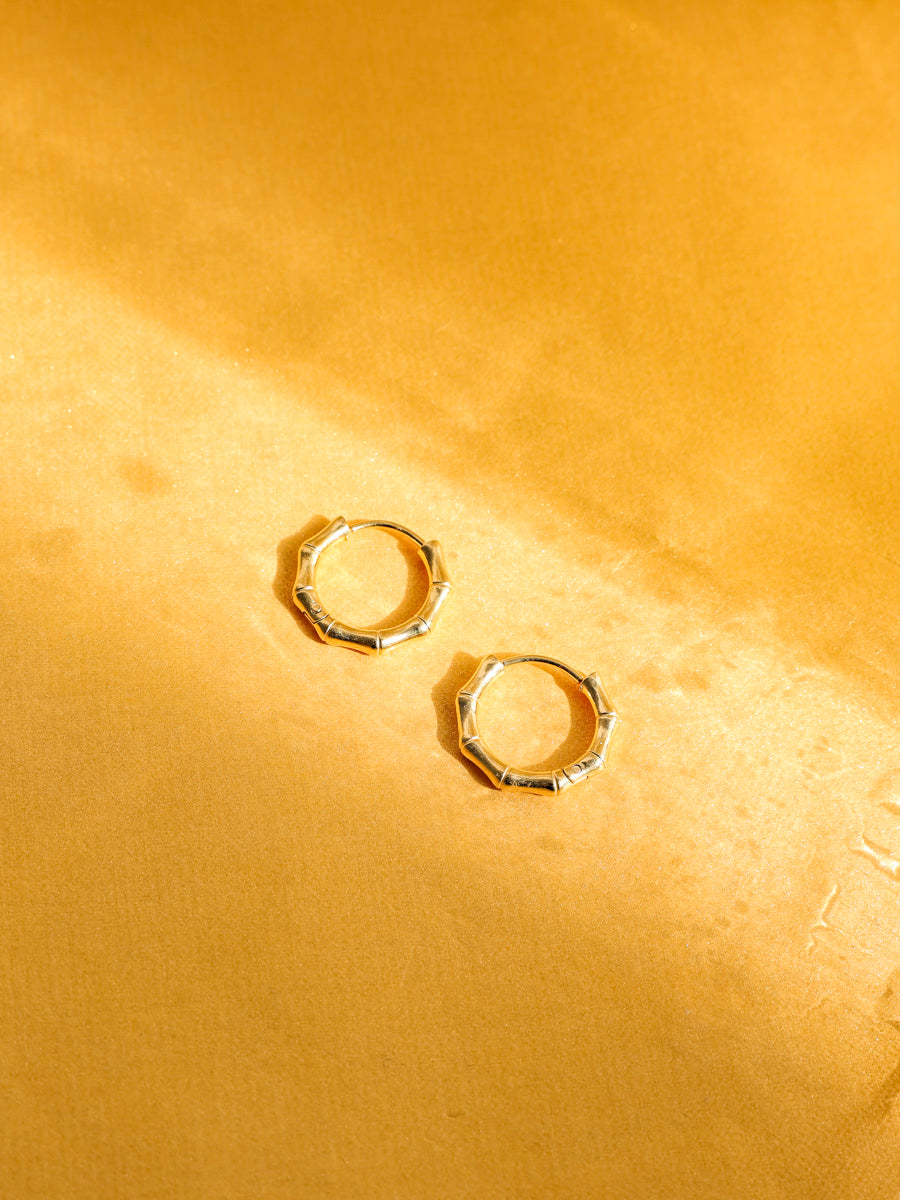 Bamboo Joint Ohrringe