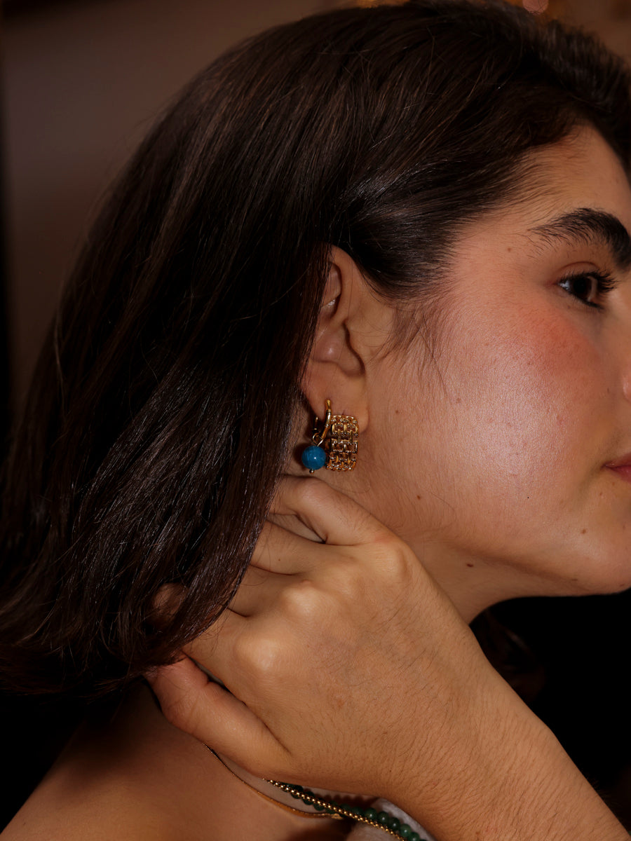 Bamboo Joint Ohrringe