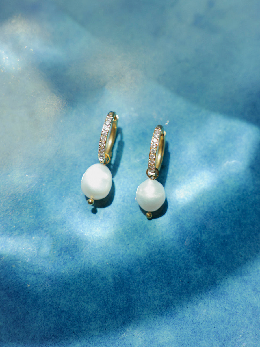 Radiant Pearl Earrings