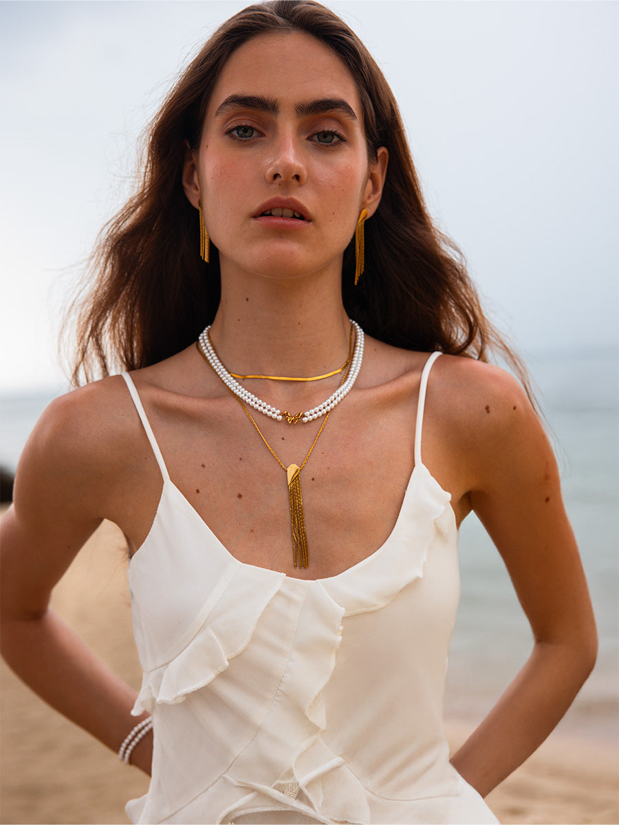 Elegant Tassel Ohrringe