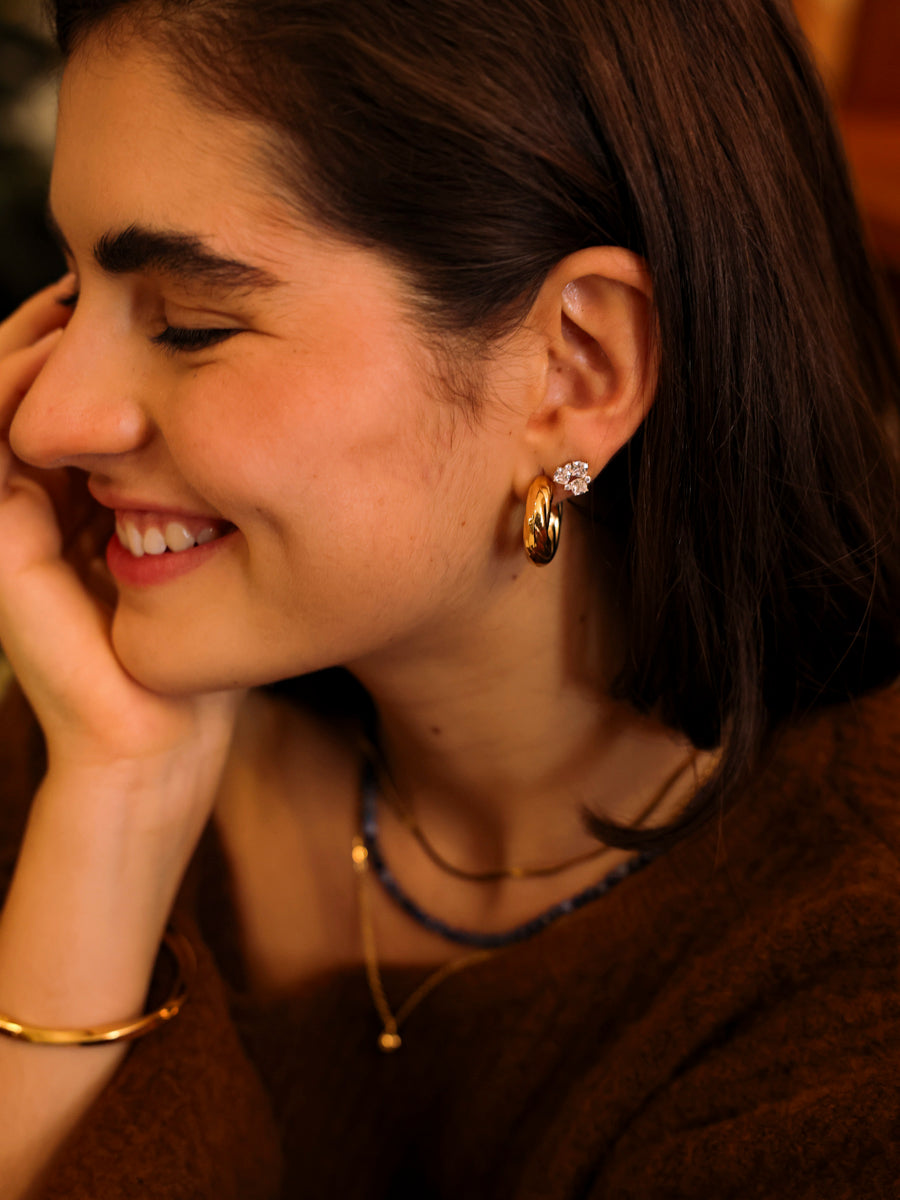 Gleaming Harmony Earrings