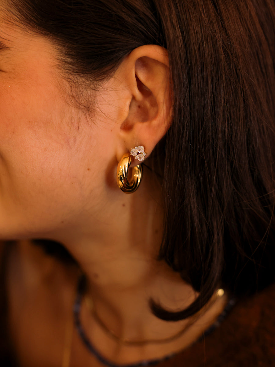 Gleaming Harmony Earrings