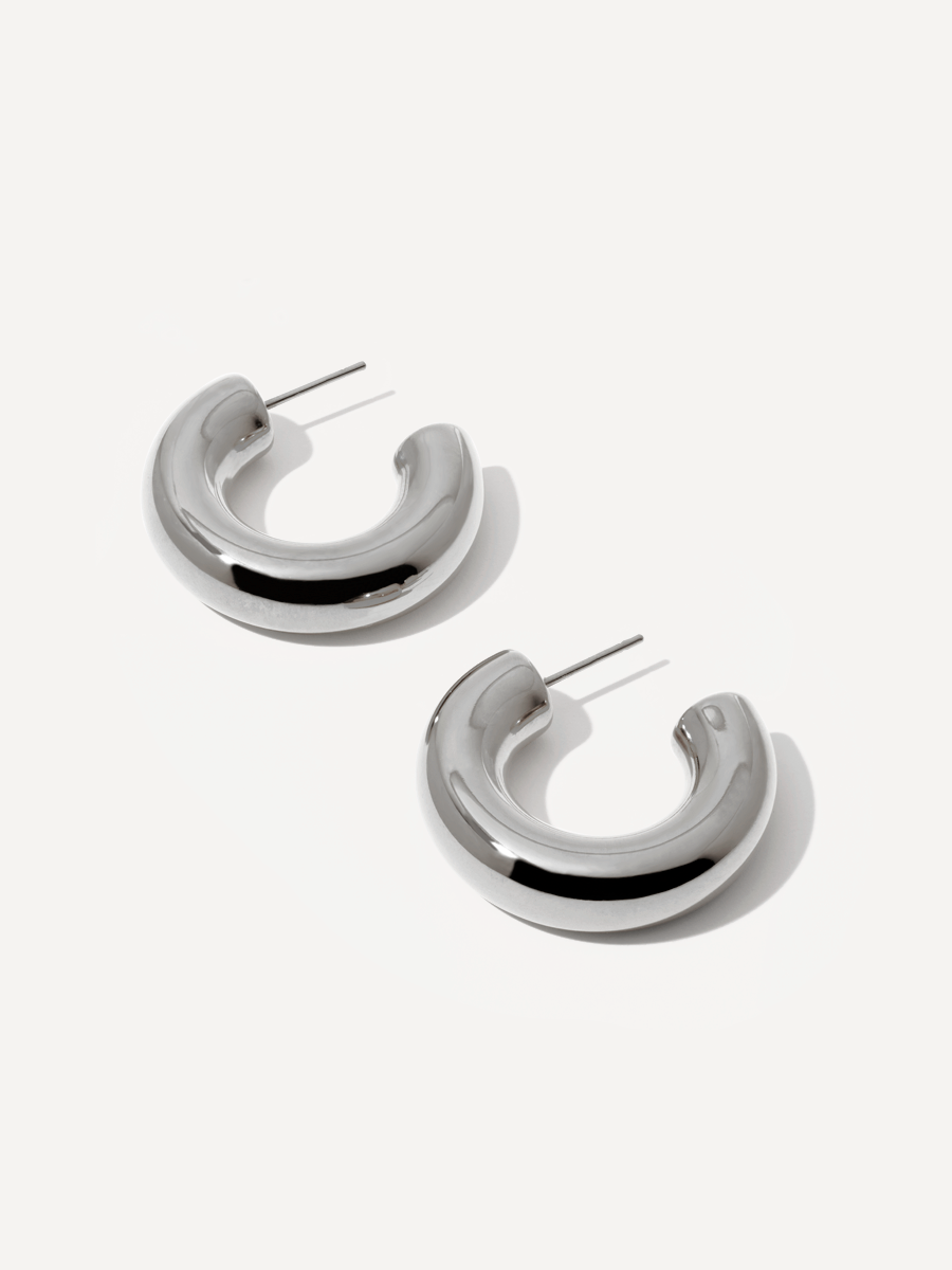 Elegant Arc Medium Earrings