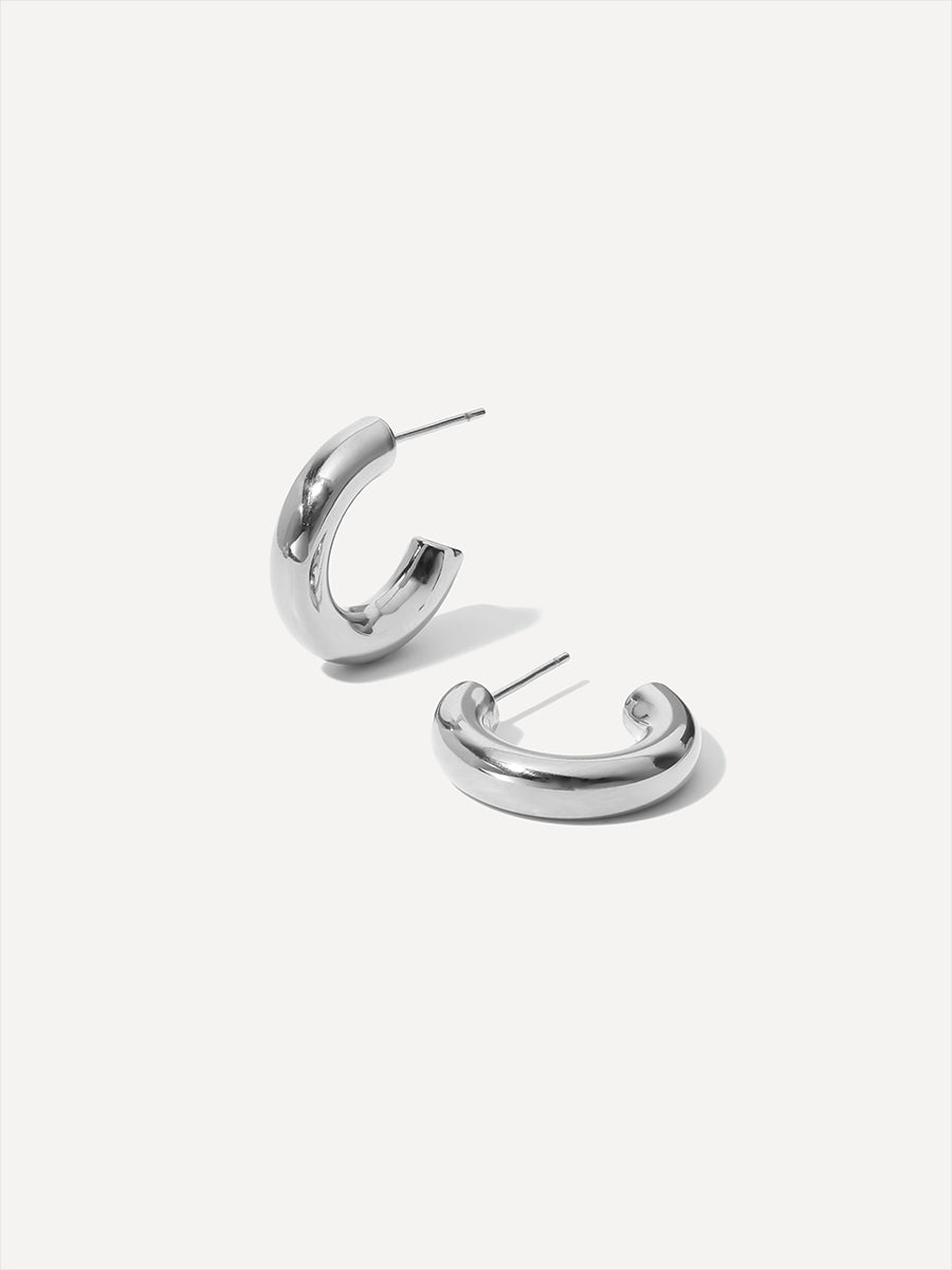 Elegant Arc Baby Earrings