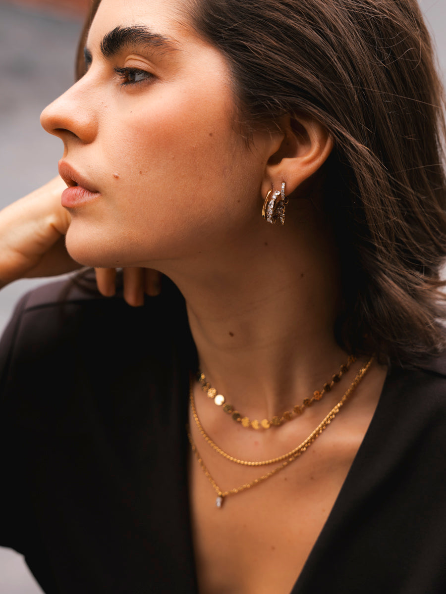 Gleaming Circles Ohrringe