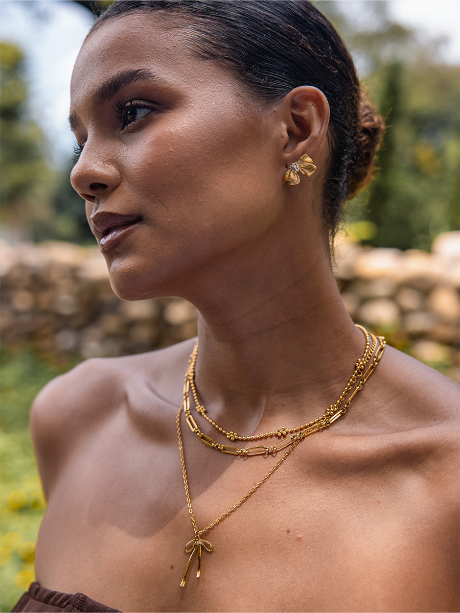 Delicate Bow Earrings