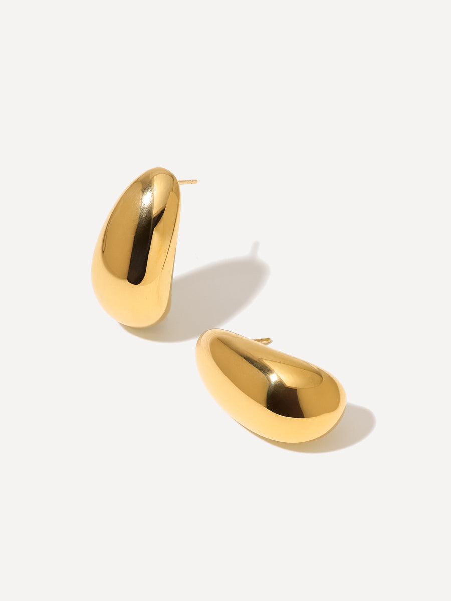 Mirrored Teardrop Earrings