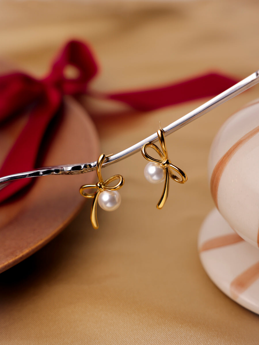 Pearl Click Ohrringe