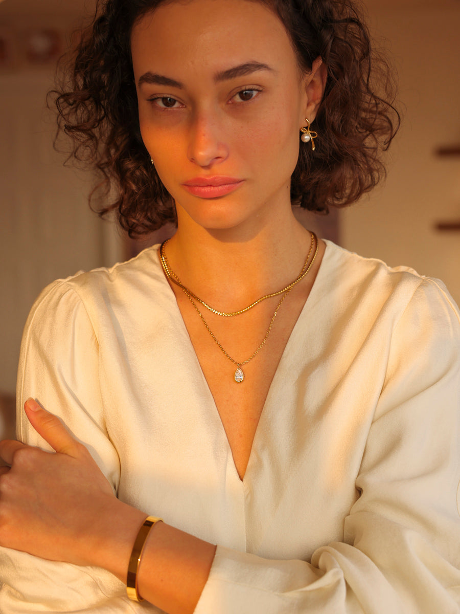 Pearl Click Ohrringe