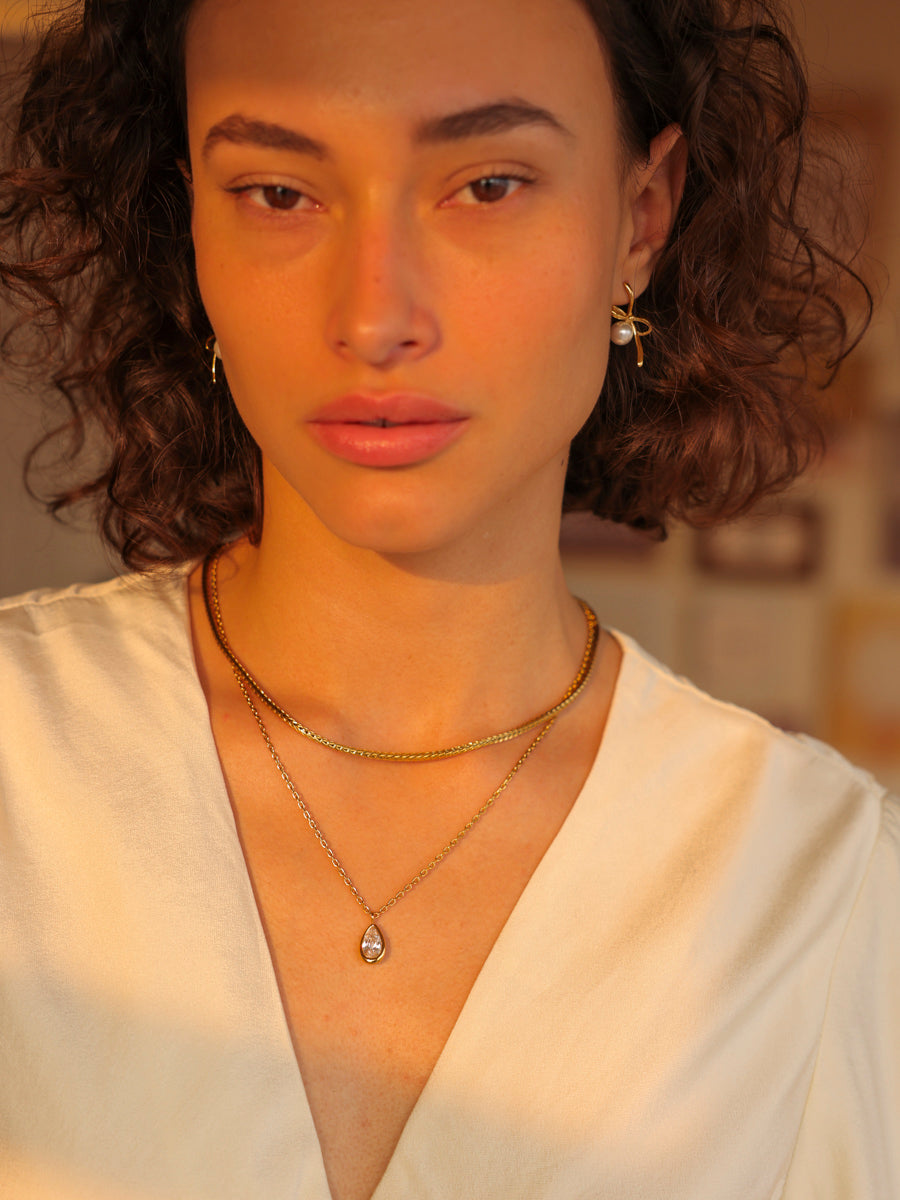 Pearl Click Ohrringe