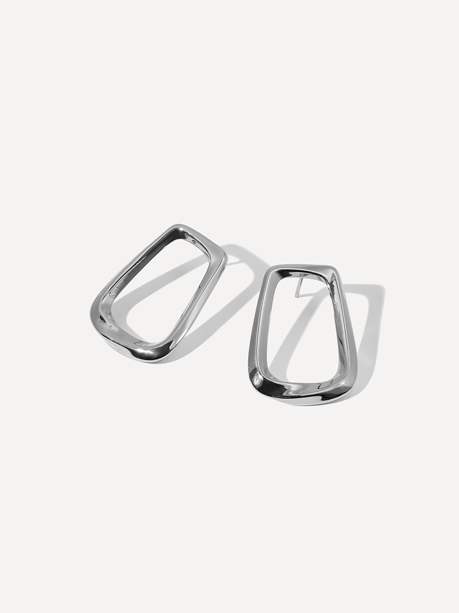 Unique Geometric Ohrringe