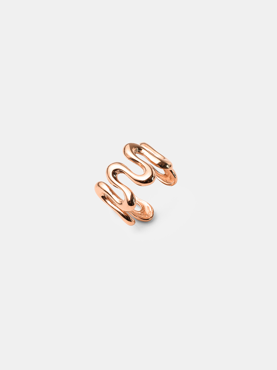 Graceful Wave Earcuff