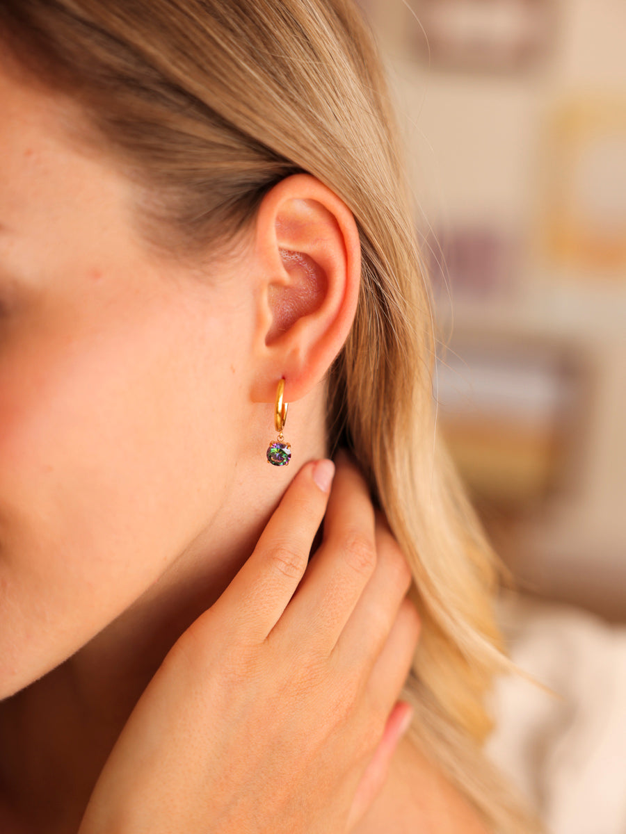 Crystal Delight Aurora Black Ohrringe