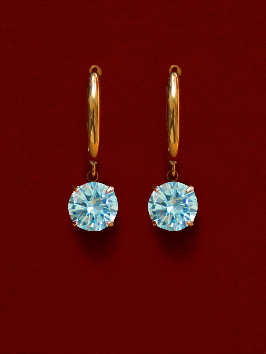 Crystal Delight Light Blue Ohrringe