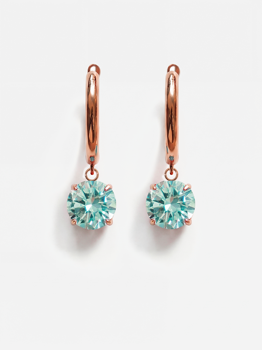 Crystal Delight Light Blue Ohrringe