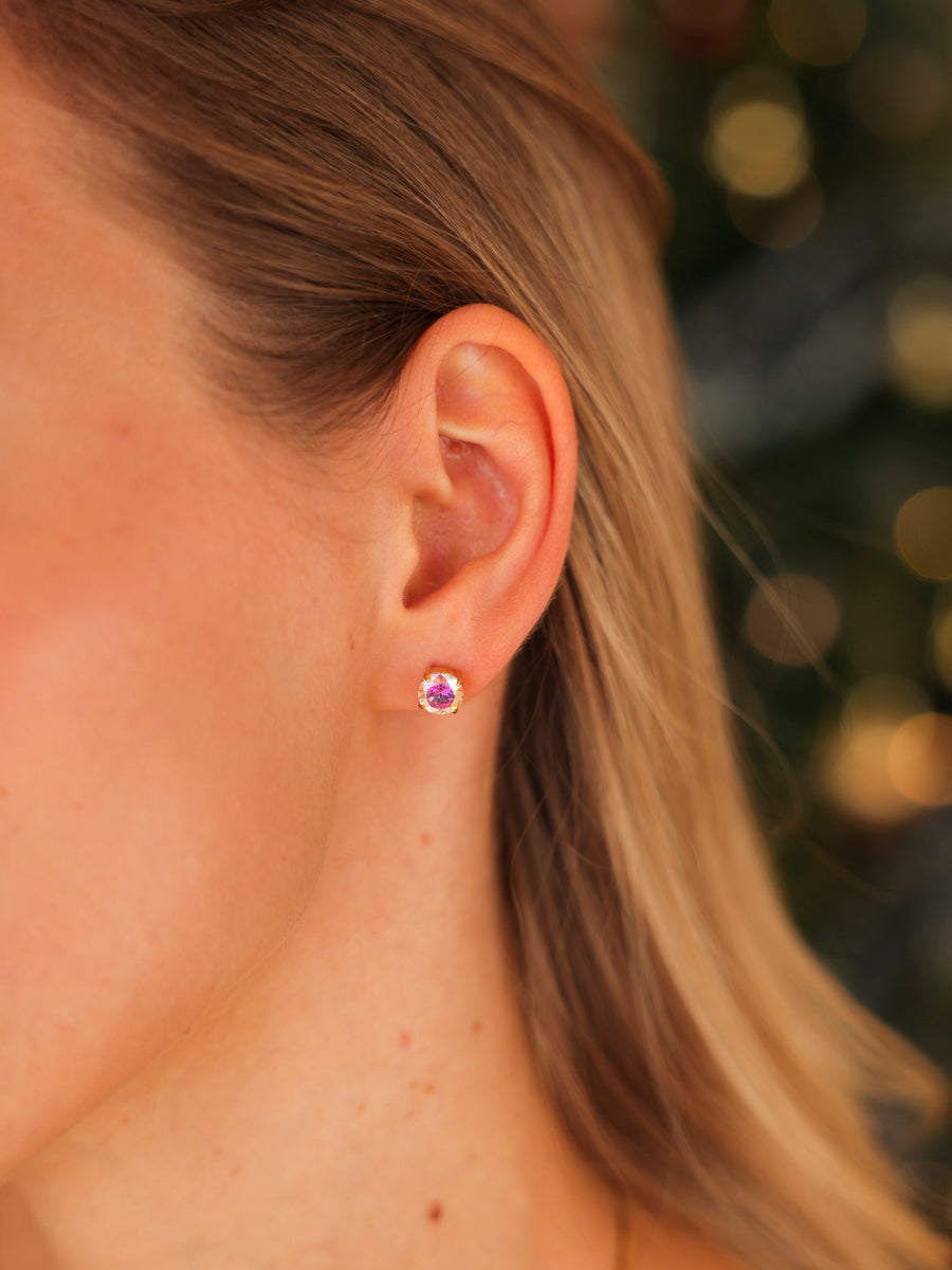 Crystal Delight Rainbow Stub-Ohrringe