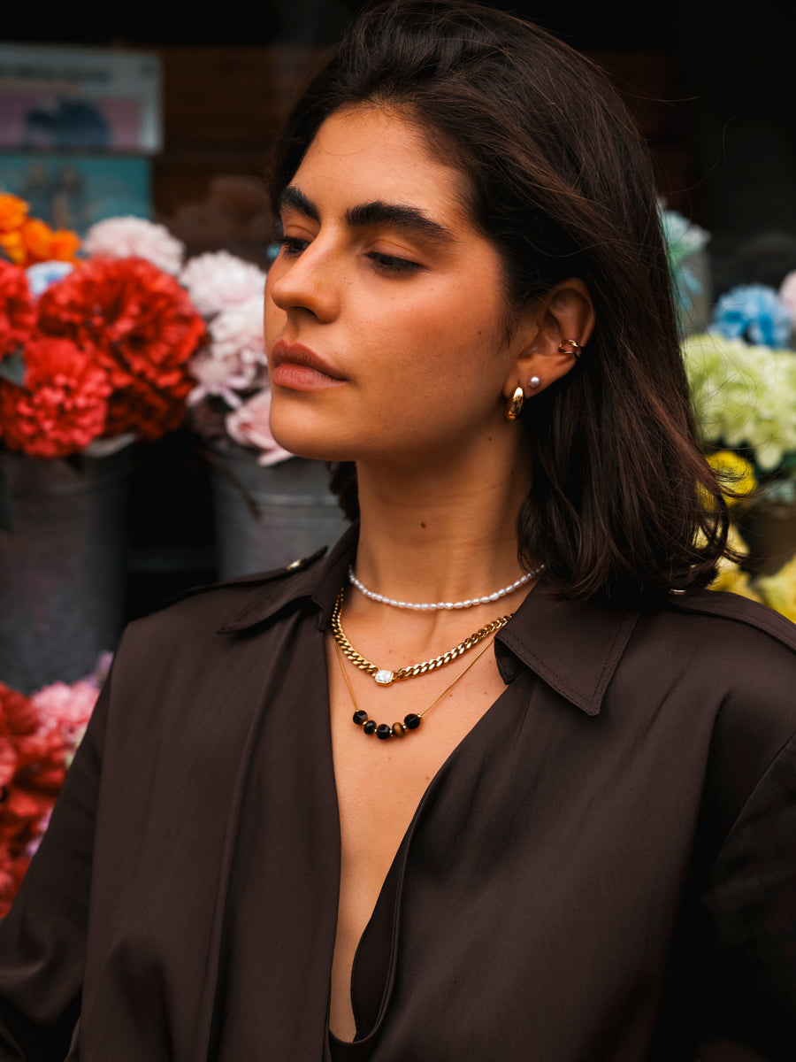 Pearl Beauty Purple Ohrringe