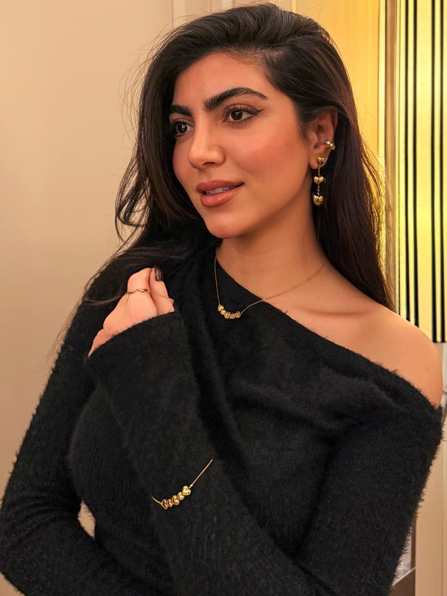 Trio Hearts Ohrringe