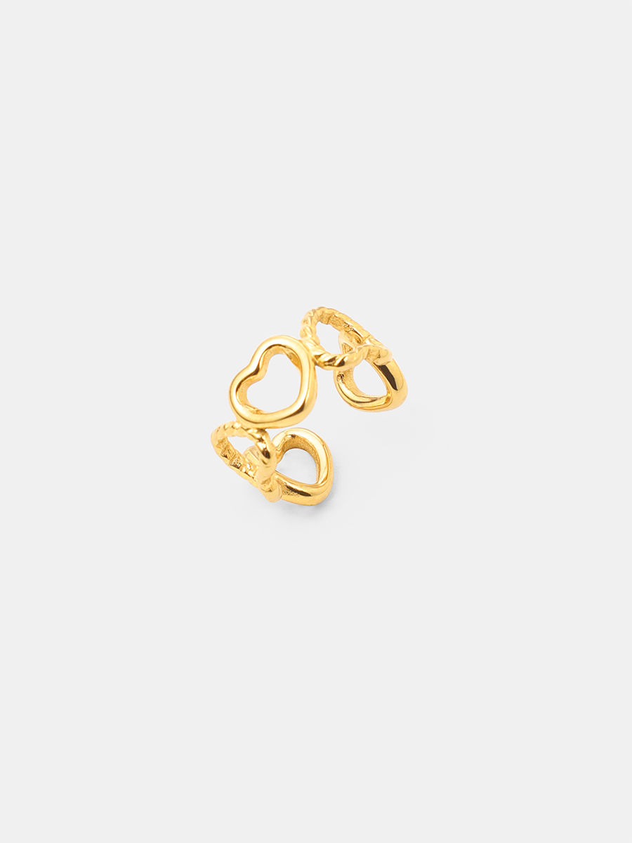 Delightful Heart Earcuff