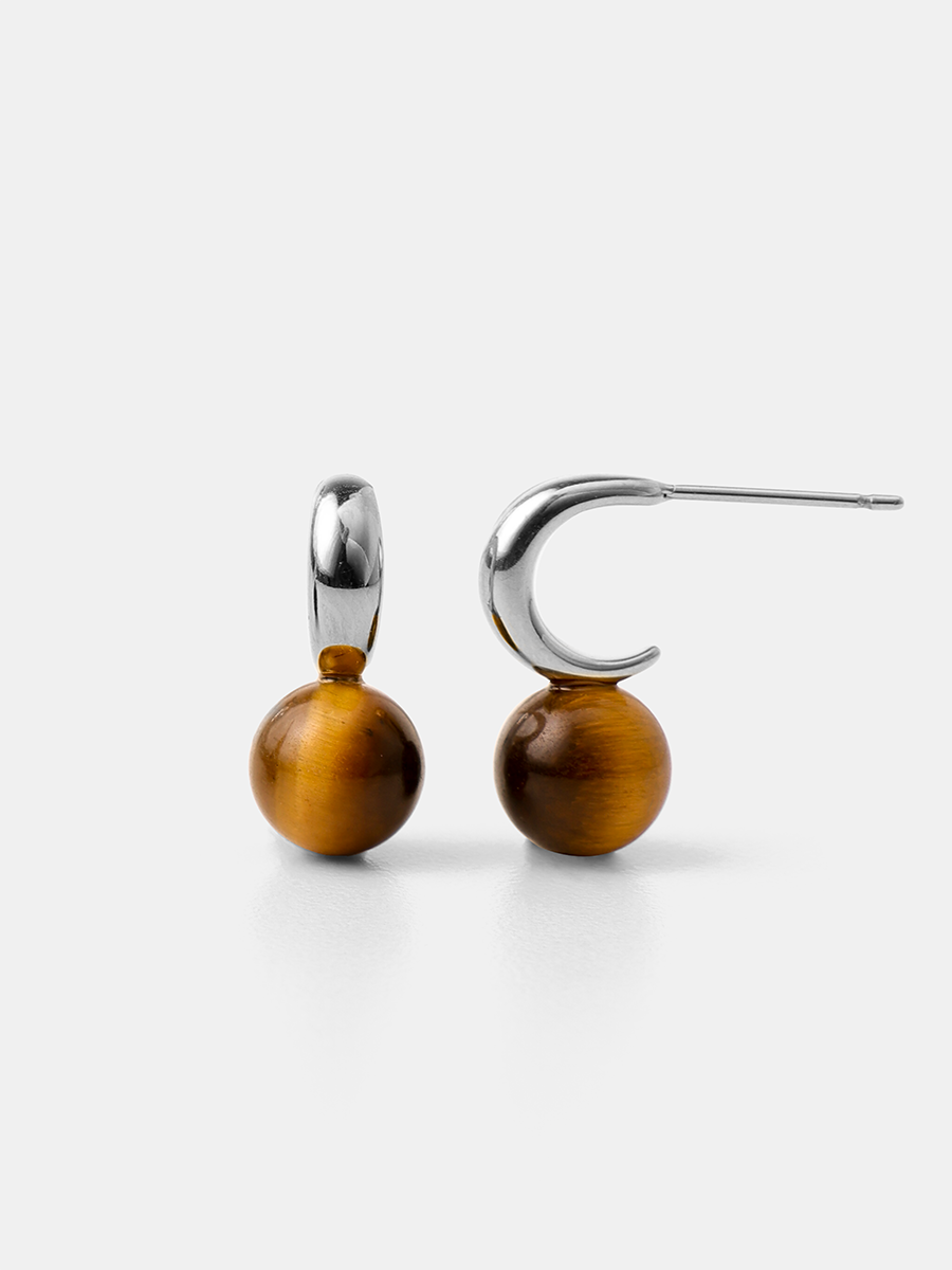 Chic Tiger's Eye Small Ohrringe ICRUSH