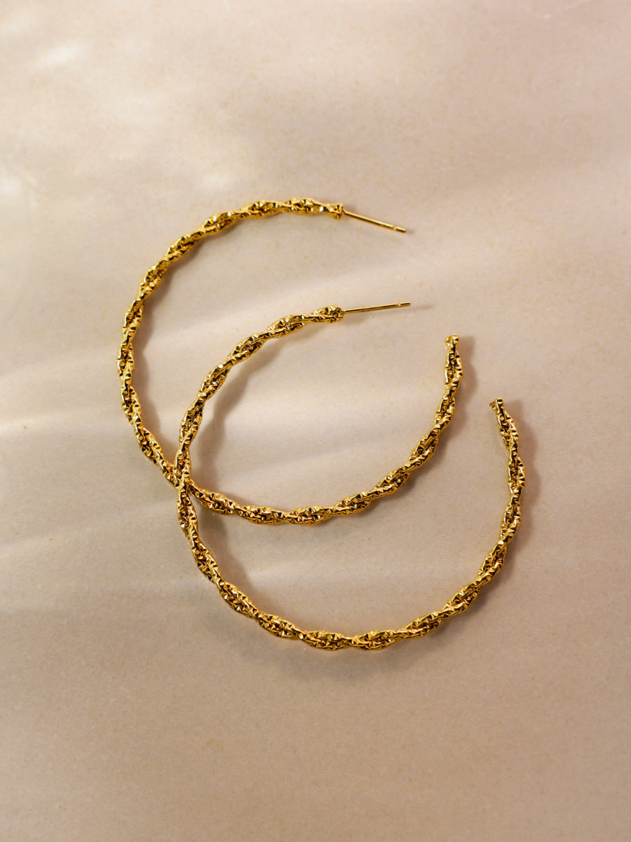 Infinite Twist Large Ohrringe