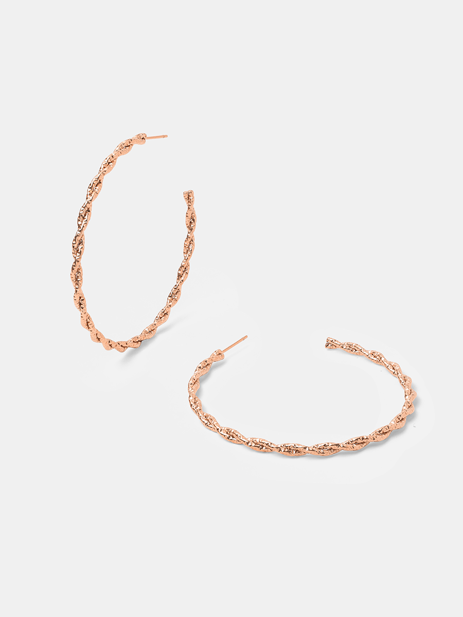 Infinite Twist Large Ohrringe