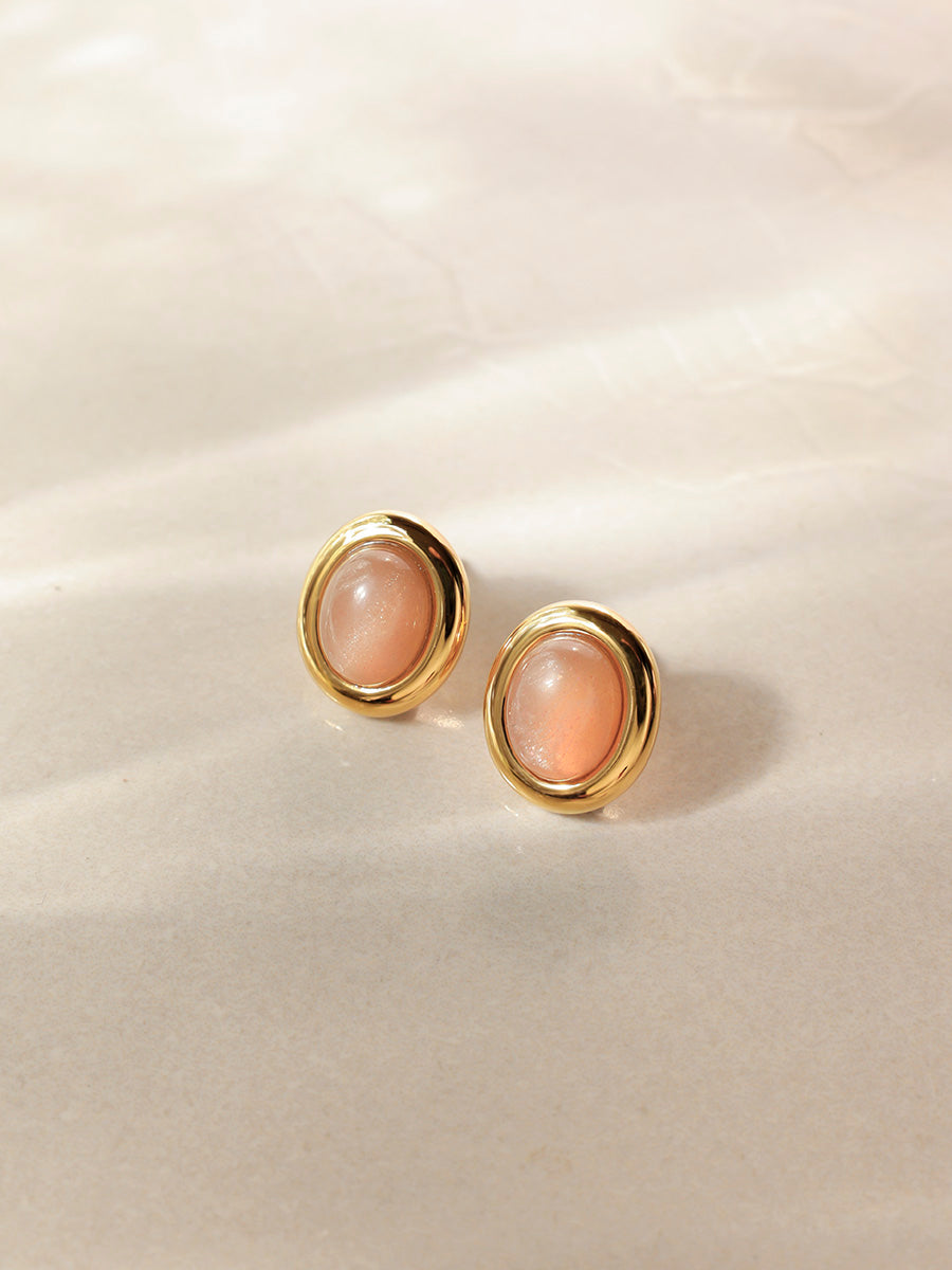 Chasing Starlight Light Orange Ohrringe