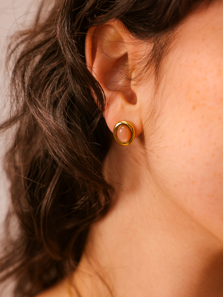 Chasing Starlight Light Orange Ohrringe