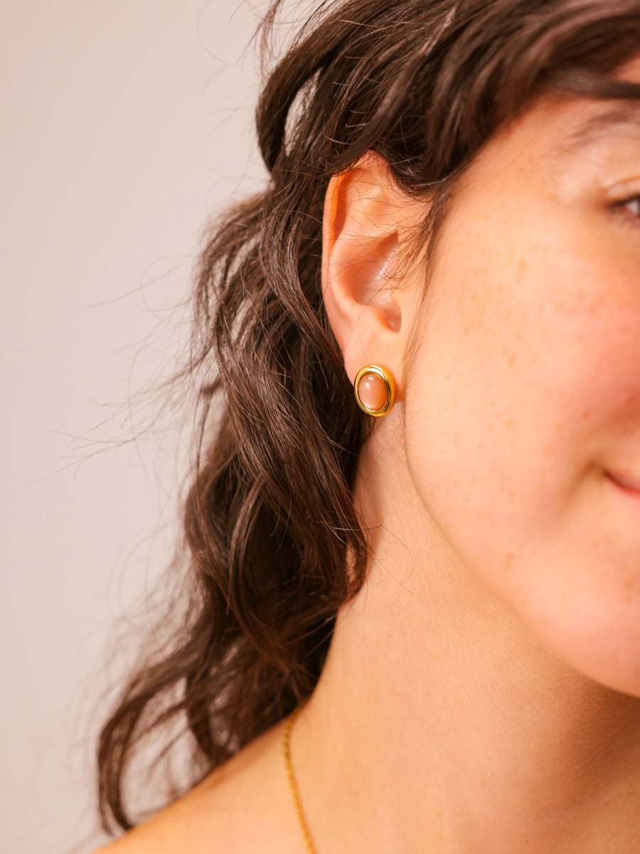 Chasing Starlight Light Orange Ohrringe