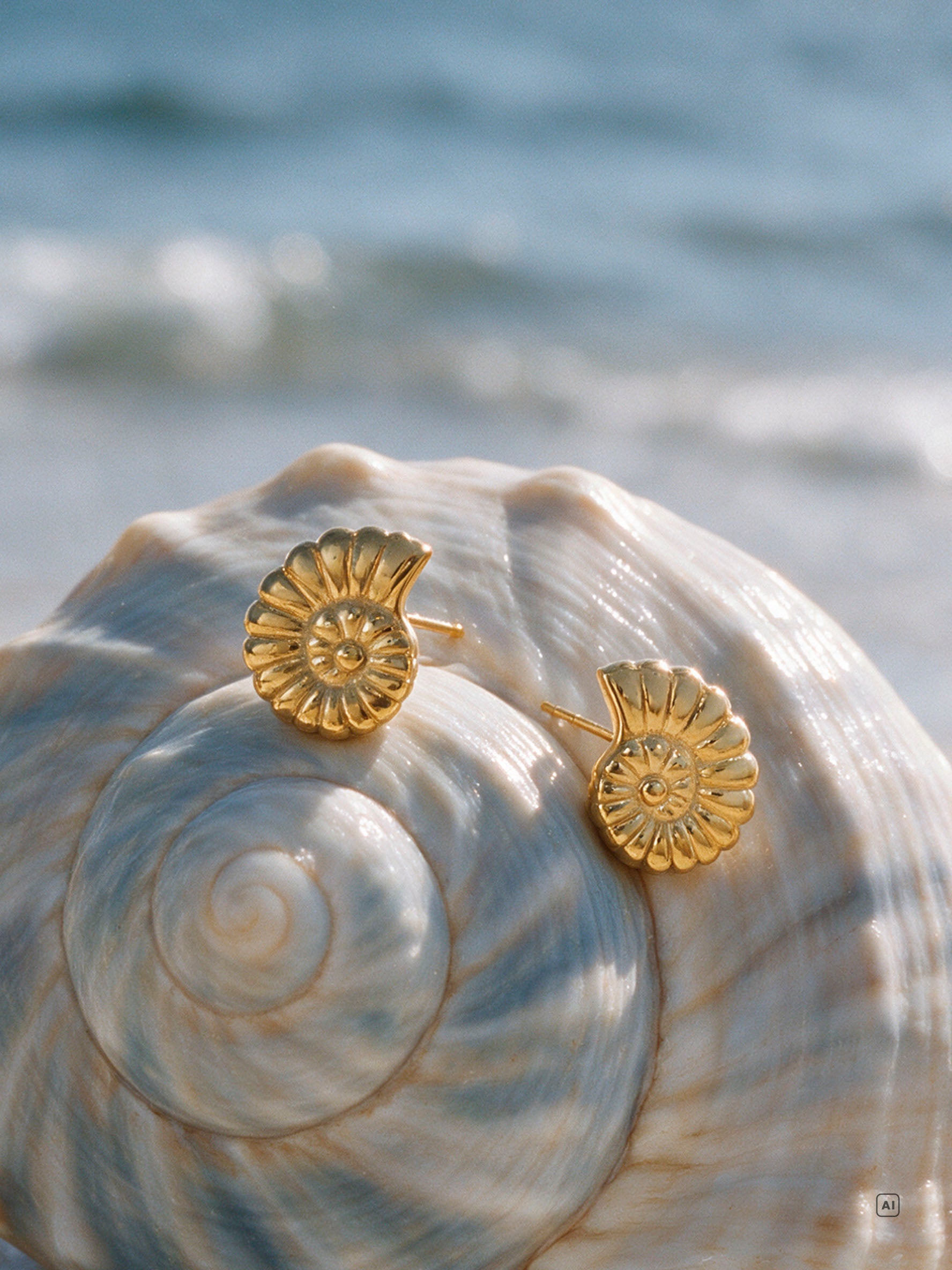 Seaside Spiral Ohrringe