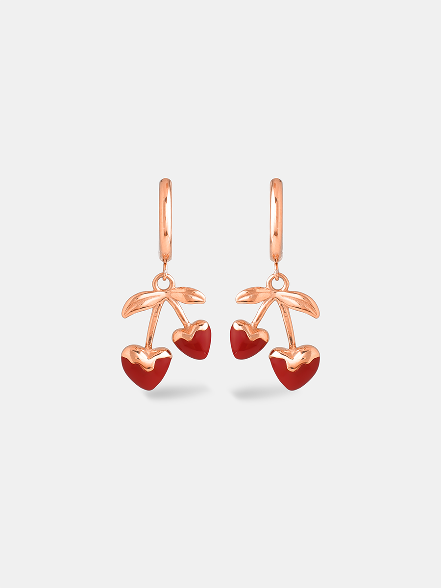 Vibrant Cherry Ohrringe