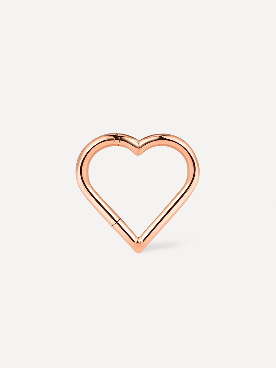 Simple Heart Titan Piercing ICRUSH