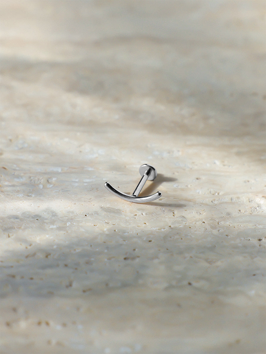 Lunar Bar Titanium Piercing