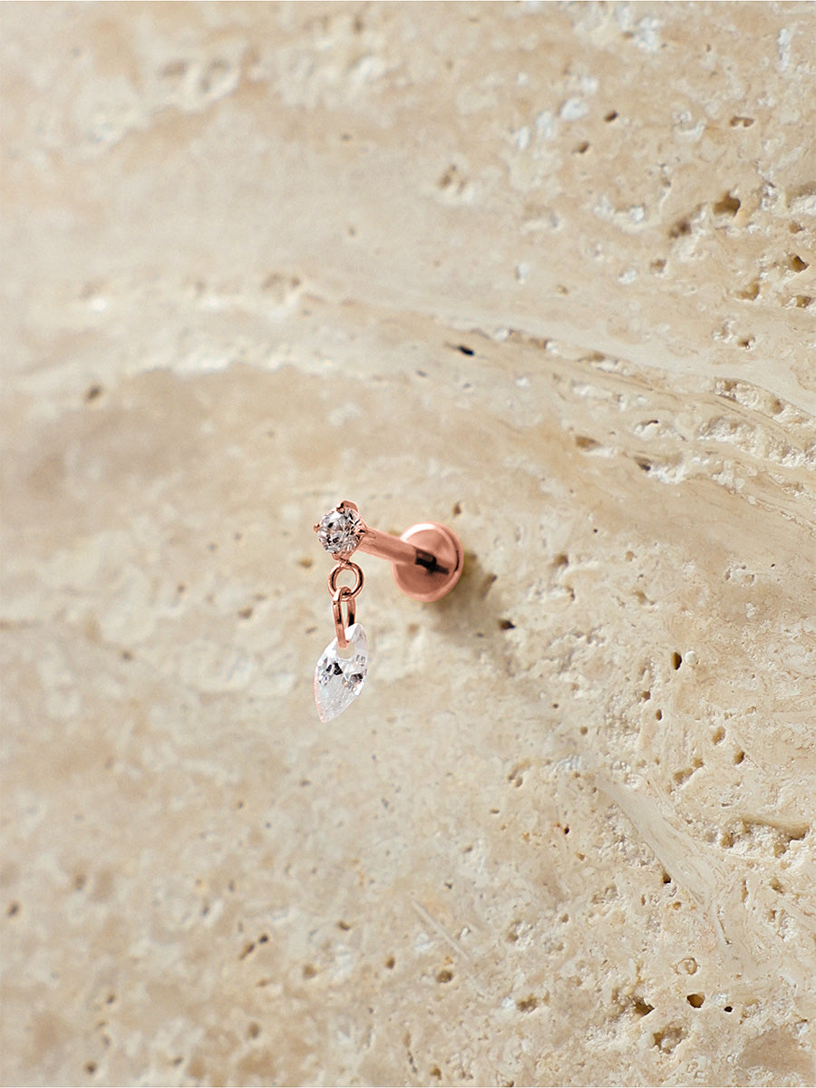 Dazzling Swing Titanium Piercing