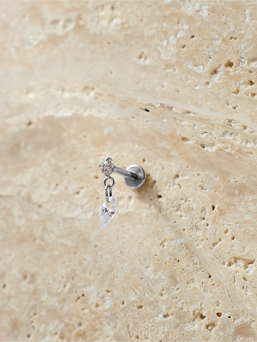 Dazzling Swing Titanium Piercing