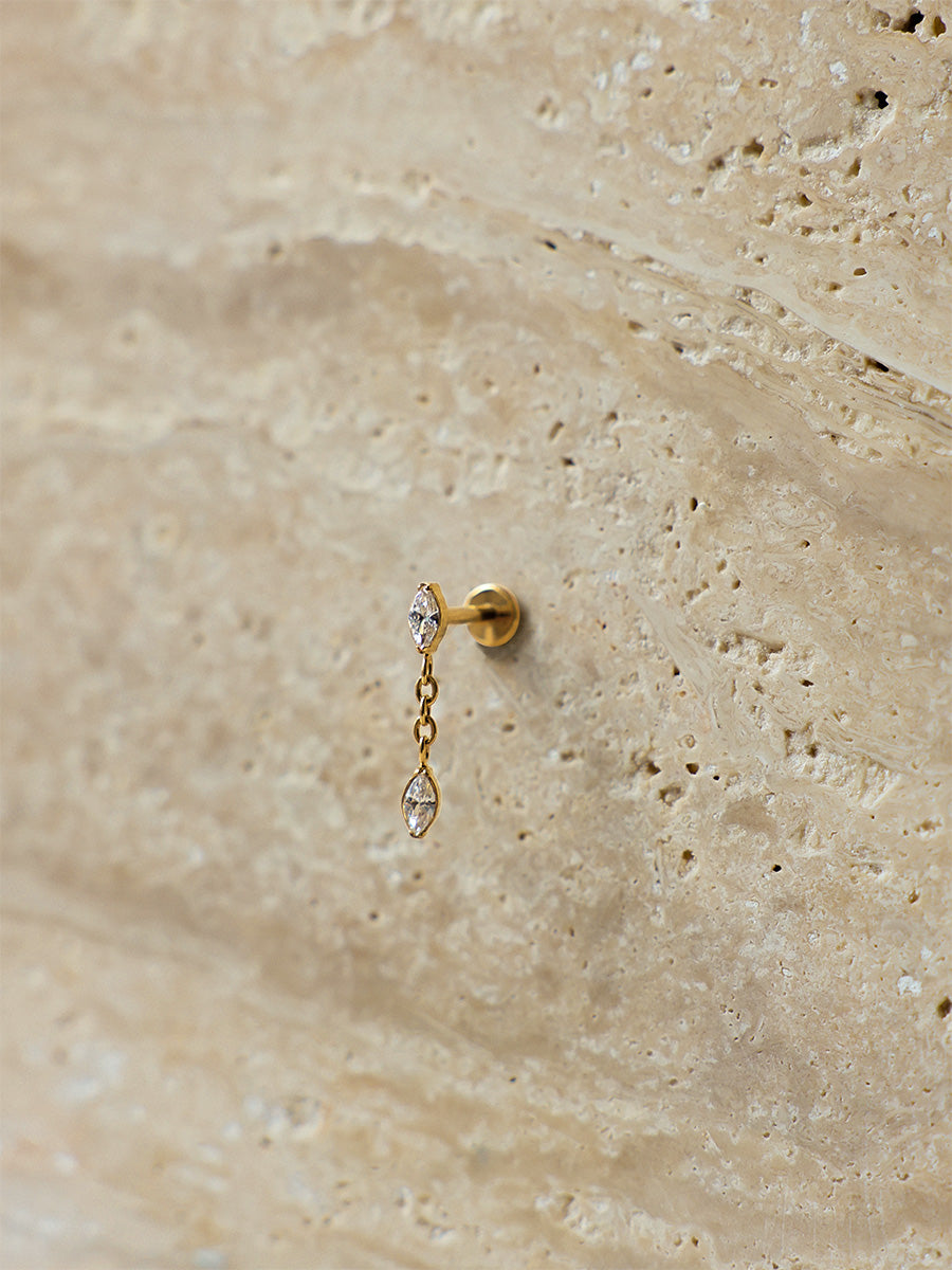 Graceful Drop Titanium Piercing