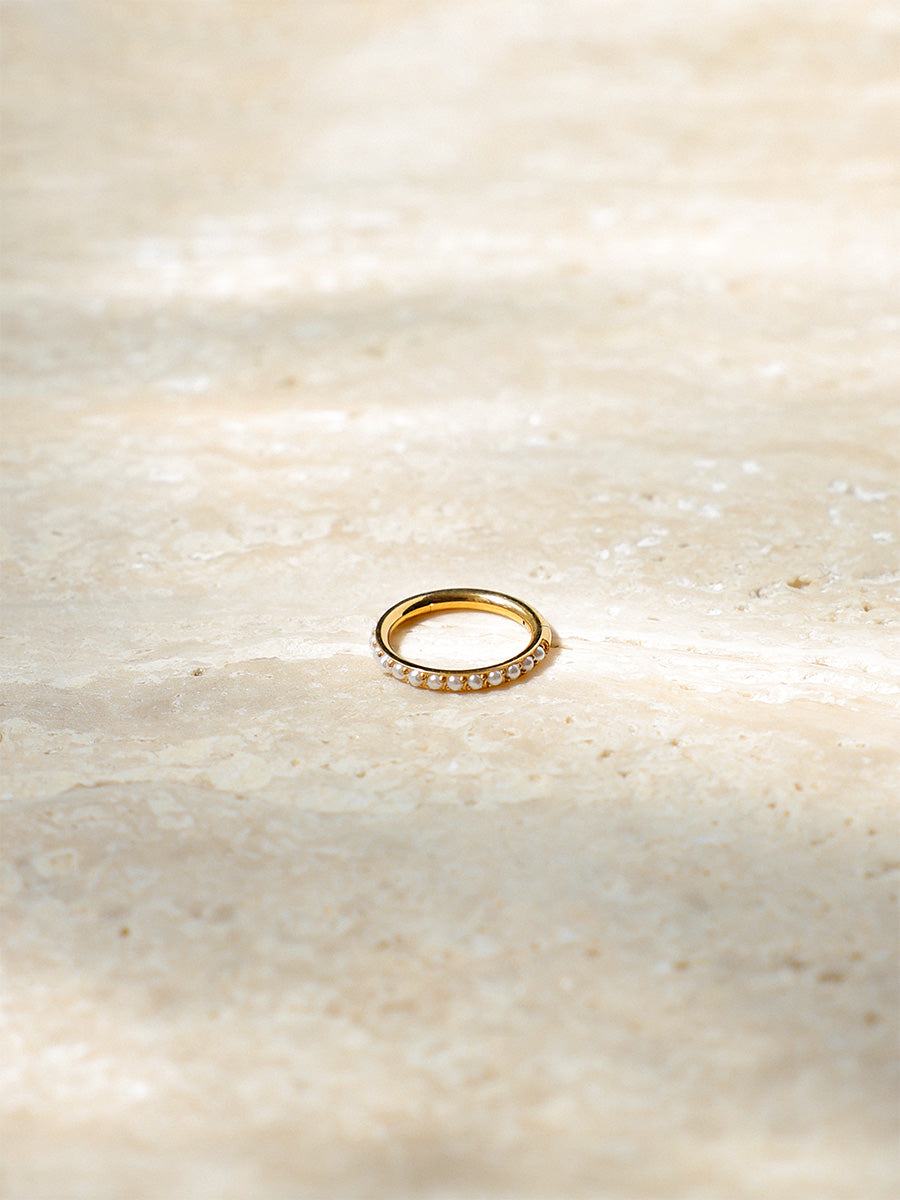 Pearl Arc Titanium Piercing