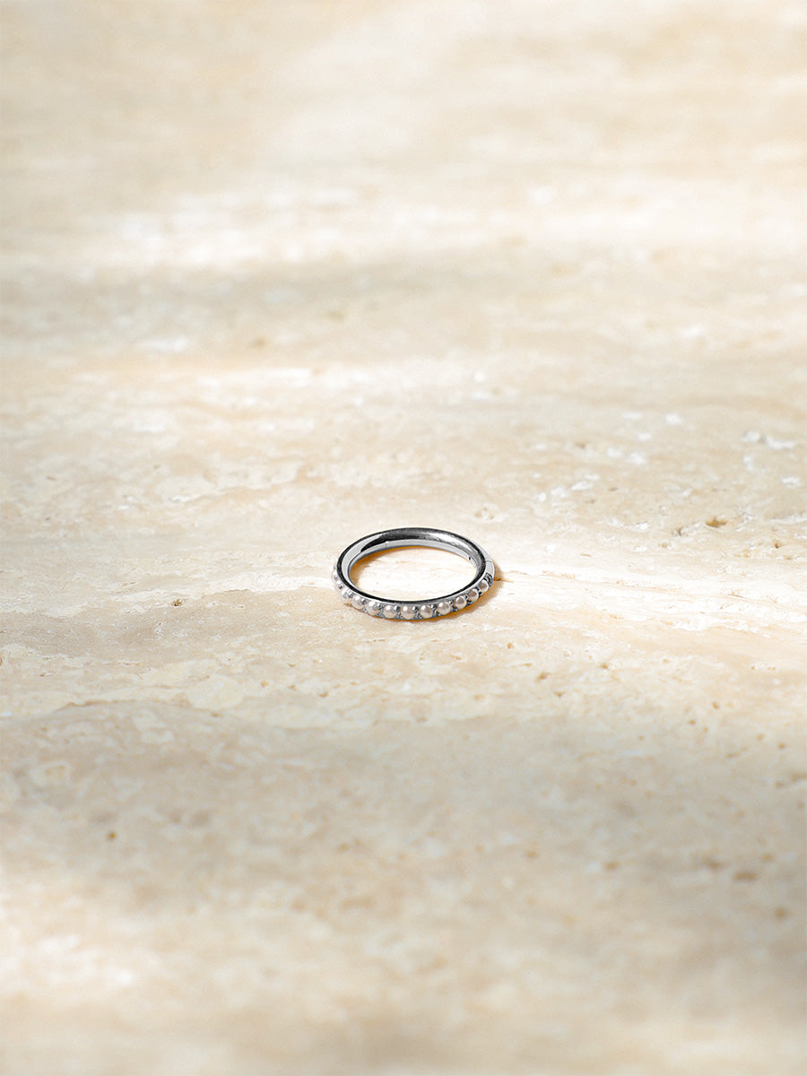 Pearl Arc Titanium Piercing