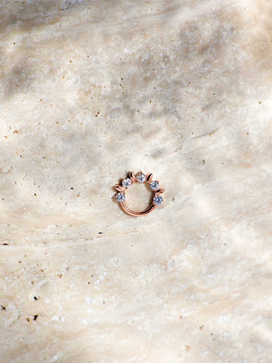 Leaf Harmony Titanium Piercing
