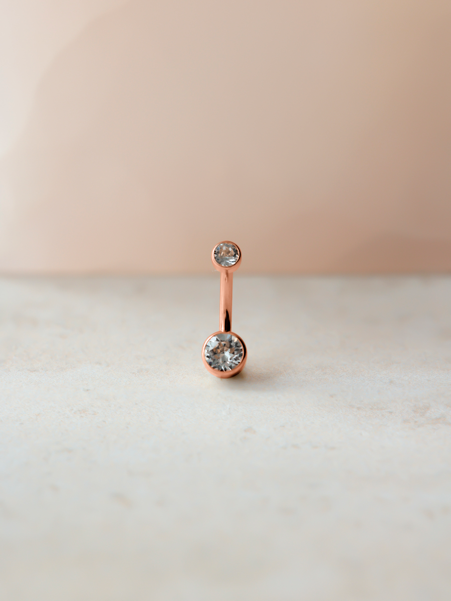 Pure Radiance Titanium Belly Button Piercings