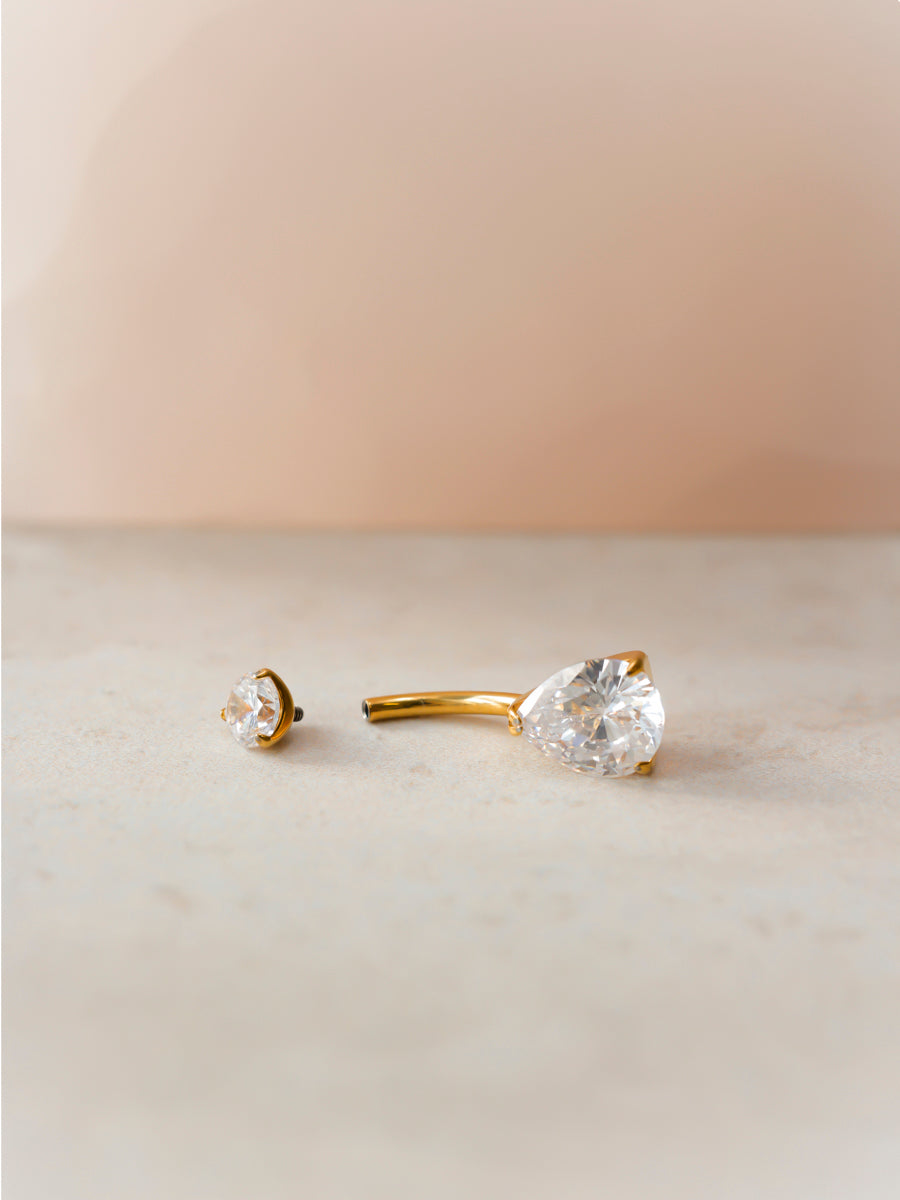 Dreamy Glow Pure Titan Bauchnabelpiercing