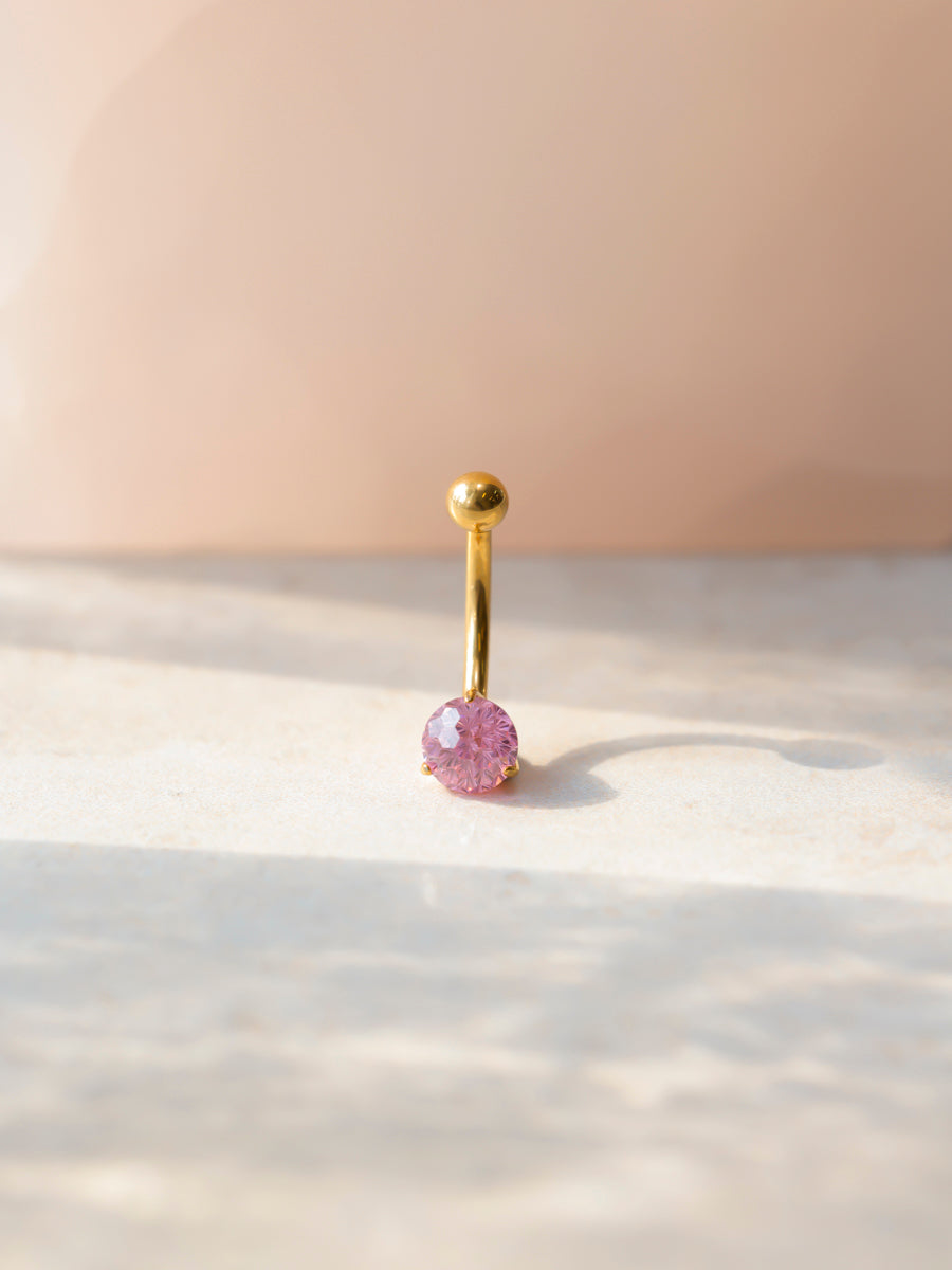 Ethereal Spark Pink Titan Bauchnabelpiercing