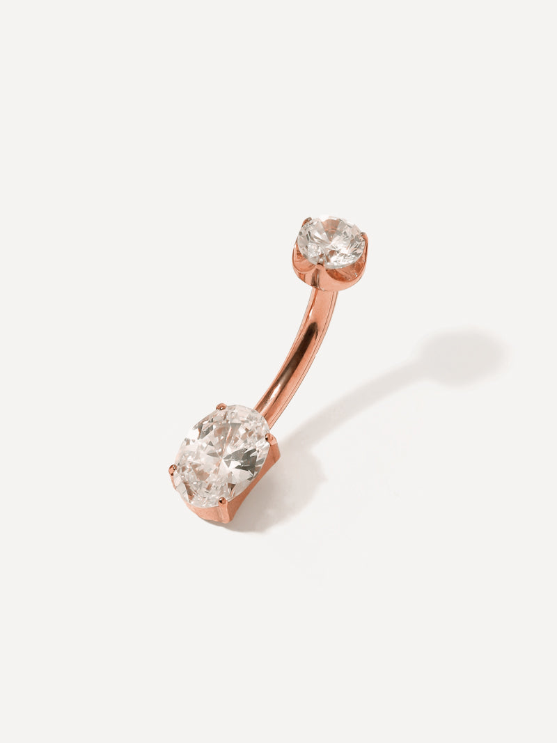 Radiant Gleam Titan Bauchnabelpiercing