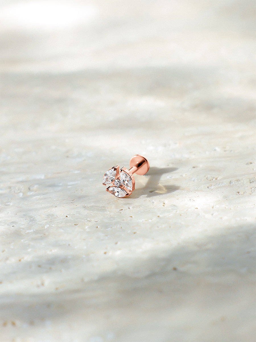 Floral Rhythm Titan Piercing