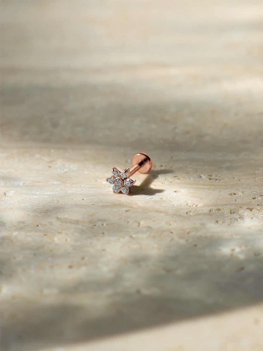 Dreamy Petal Titanium Piercing