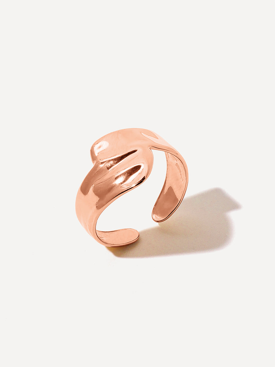 Wind Leaf Ring