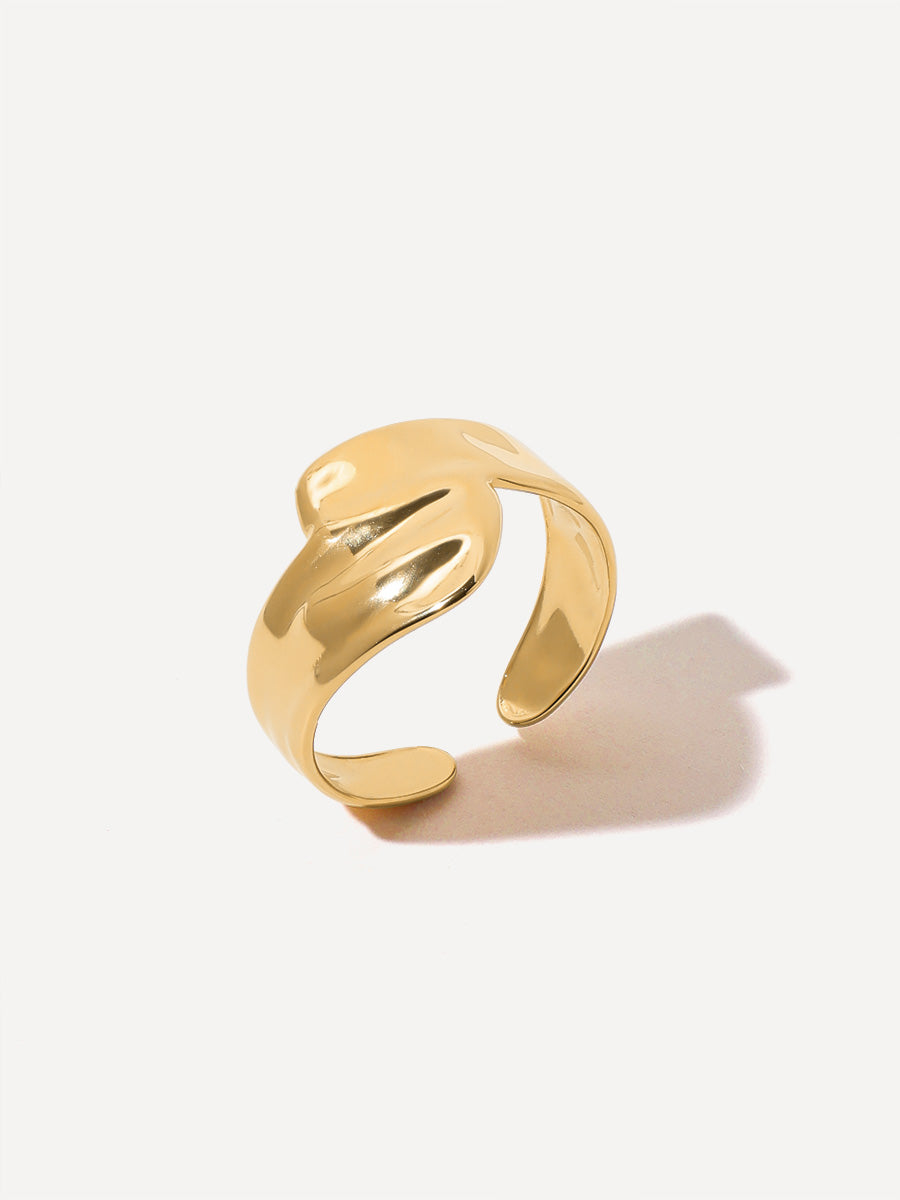 Wind Leaf Ring ICRUSH