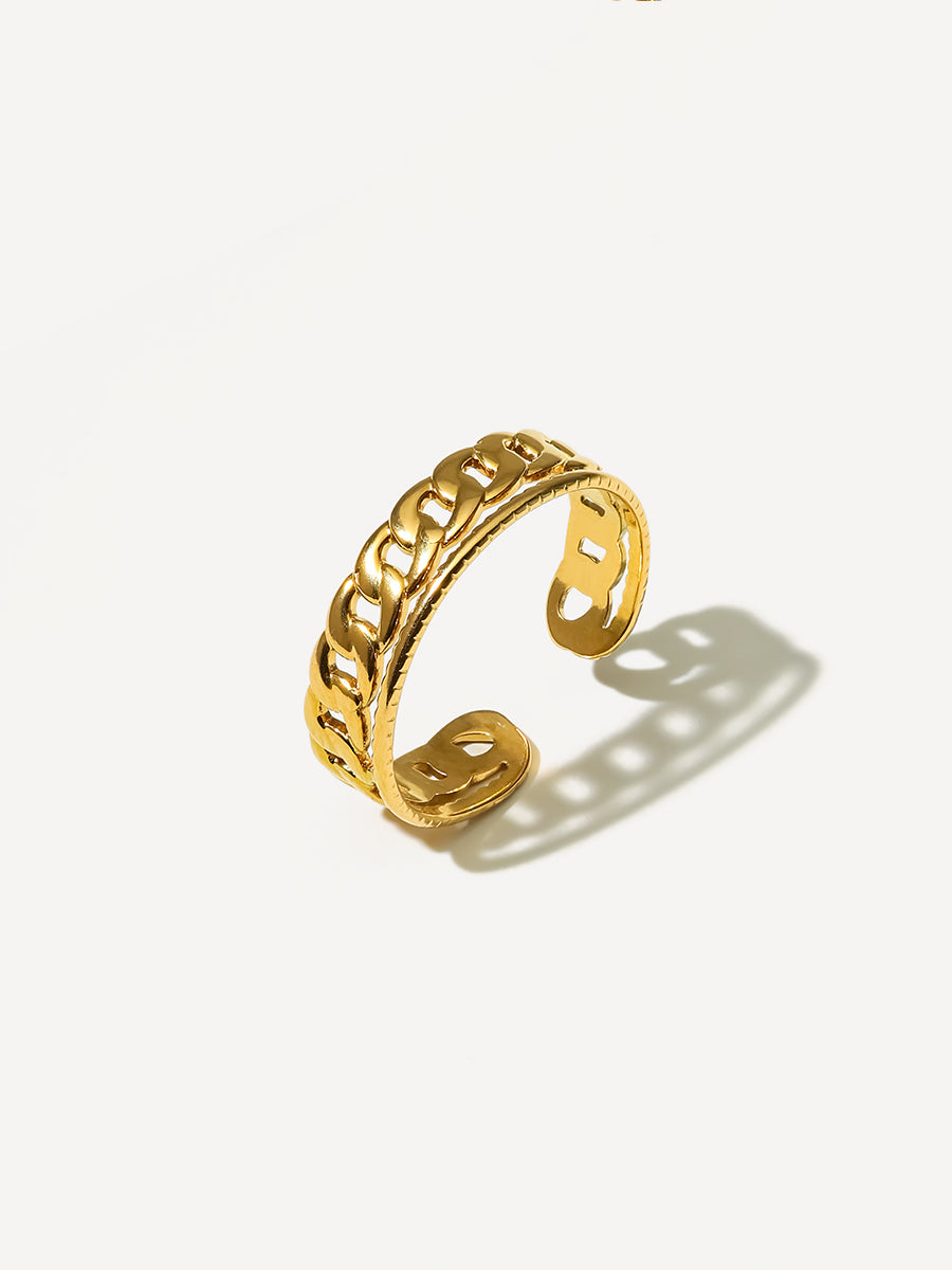 Graceful Interlace Ring